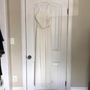 White Boho Maxi Dress